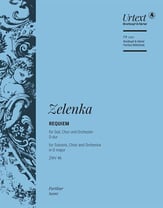Requiem in D Major ZWV 46 SATB Vocal Score cover